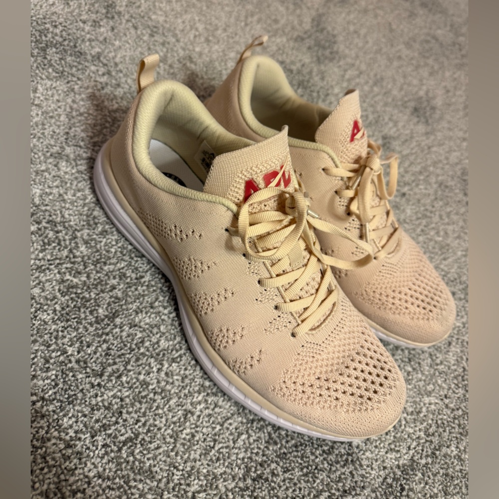 Men’s tan APL SNEAKERS SIZE 10.5